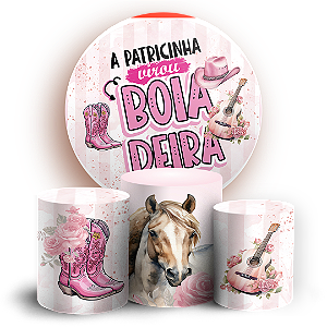 KIT Redondo e Trio - Ana Castela - Sublimado 3D