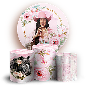 KIT Redondo e Trio - Ana Castela - Sublimado 3D