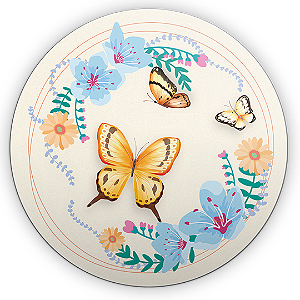 Capa Mini Painel Sublimado - Borboletas