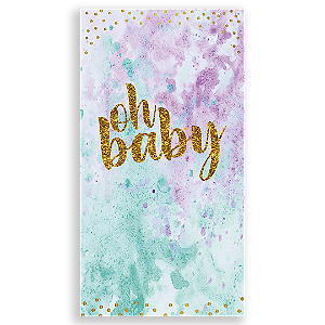 Faixa Lateral - Oh Baby Revelacao - Sublimado 3D