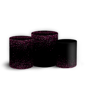 Trio Cilindro - Happy Birthday  - Sublimado 3D