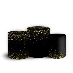 Trio Cilindro - Happy Birthday  - Sublimado 3D