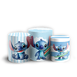 Trio Cilindro - Lilo e Stitch - Sublimado 3D