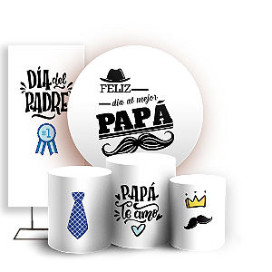 KIT Redondo Trio e Faixa - Dia del Padre