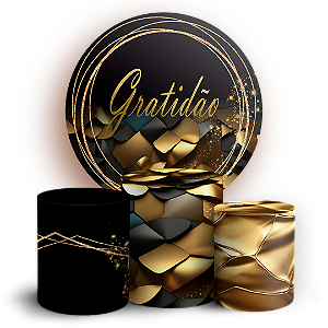 KIT Redondo e Trio - Religioso - Sublimado 3D