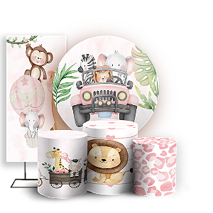 KIT Redondo Trio e Faixa - Safari