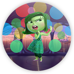 Capa Mini Painel Sublimado - Nojinho Divertida Mente