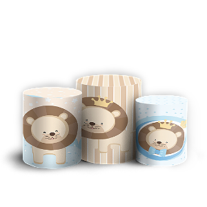 Trio Cilindro - Leaozinho - Sublimado 3D