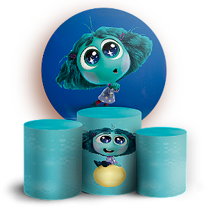 KIT Redondo e Trio - Inveja Divertida Mente - Sublimado 3D