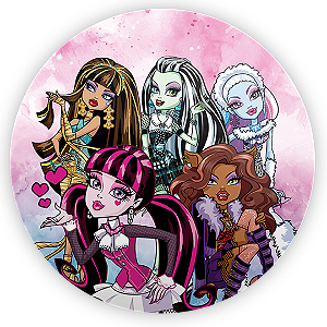 Capa Mini Painel Sublimado - Monster High