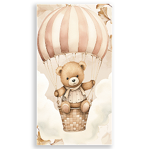 Faixa Lateral - Urso Marrom - Sublimado 3D