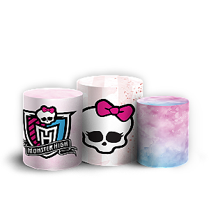 Trio Cilindro - Monster High - Sublimado 3D