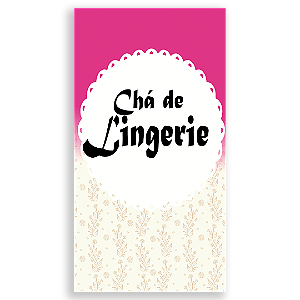 Faixa Lateral - Cha De Lingerie - Sublimado 3D