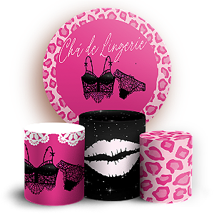 KIT Redondo e Trio - Cha De Lingerie - Sublimado 3D