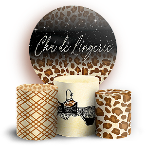 KIT Redondo e Trio - Cha De Lingerie - Sublimado 3D