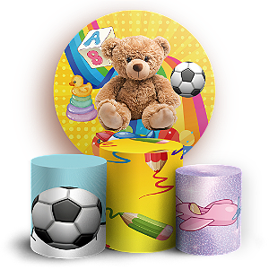 KIT Redondo e Trio - Dia Das Criancas - Sublimado 3D