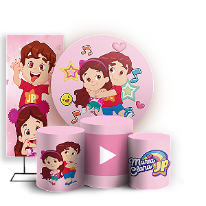 KIT Redondo Trio e Faixa - Maria Clara Jp - Sublimado 3D