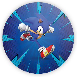 Capa Mini Painel Sublimado - Sonic