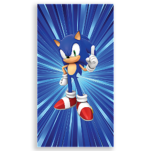 Faixa Lateral - Sonic - Sublimado 3D