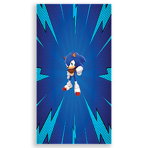 Faixa Lateral - Sonic - Sublimado 3D