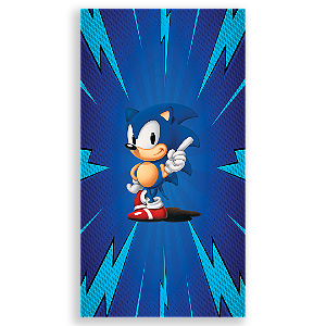 Faixa Lateral - Sonic - Sublimado 3D