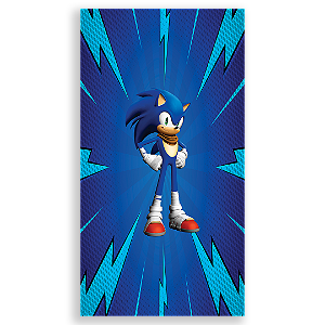 Faixa Lateral - Sonic - Sublimado 3D