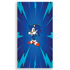 Faixa Lateral - Sonic - Sublimado 3D