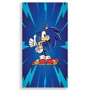 Faixa Lateral - Sonic - Sublimado 3D