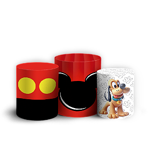 Trio Cilindro - Mickey - Sublimado 3D