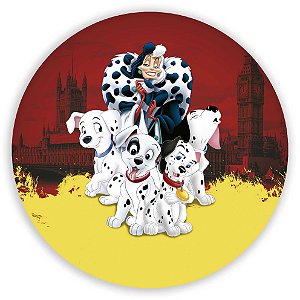 Capa Mini Painel Sublimado - 101 Dalmatas