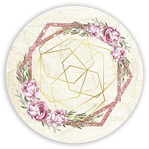 Mini Painel - Arabesco Floral - Sublimado 3D