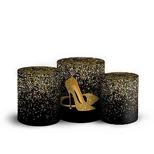 Trio Cilindro - aniversario - Sublimado 3D + Elástico