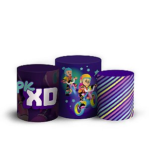 Trio Cilindro - PK XD - Sublimado 3D + Elástico