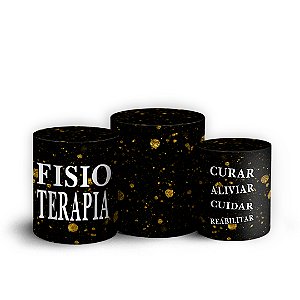 Trio Cilindro - Fisioterapia - Sublimado 3D + Elástico