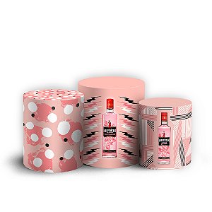 Trio Cilindro - Beefeater - Sublimado 3D + Elástico