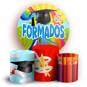 KIT Redondo e Trio - Formatura - Sublimado 3D