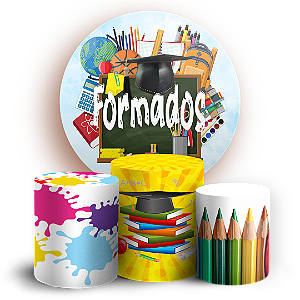 KIT Redondo e Trio - Formatura - Sublimado 3D