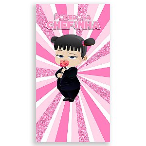 Faixa Lateral - A Poderosa Chefinha - Sublimado 3D