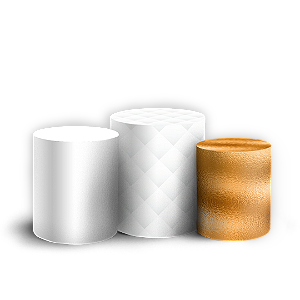 Trio Cilindro - Oh Baby - Sublimado 3D + Elástico