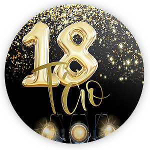 Capa Mini Painel Sublimado - 18 Anos