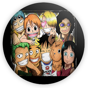 Capa Mini Painel Sublimado - One Piece