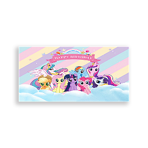 Painel Retangular - My Little Pony - Sublimado 3D