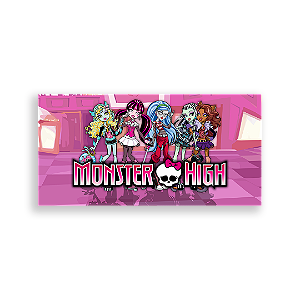 Painel Retangular - Monster High - Sublimado 3D