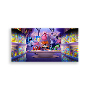 Painel Retangular - Divertida Mente - Sublimado 3D