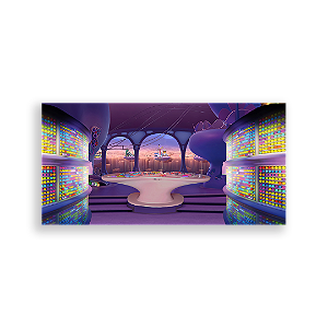 Painel Retangular - Divertida Mente - Sublimado 3D