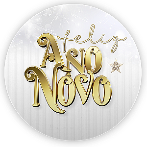 Capa Mini Painel Sublimado - Ano Novo