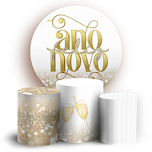 KIT Redondo e Trio - Ano Novo - Sublimado 3D