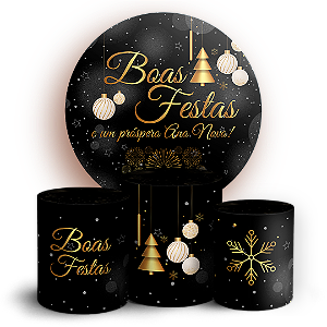 KIT Redondo e Trio - Ano Novo - Sublimado 3D