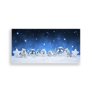 Painel Retangular - Natal - Sublimado 3D