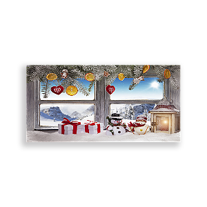 Painel Retangular - Natal - Sublimado 3D
